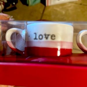 Set of FOUR Espresso cups